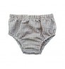 Seersucker swim shorts baby summer bloomers beach trunks kids outside underwear