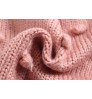 2021 Winter fall knitted baby girl cardigan sweater with pom pom