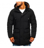 Mens Coats Winter Best Sold Out New Style High Quality Outdoor Custom Streetwear Casual Windproof Mid Length Mens Jackets Coats With Hat