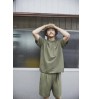 Japanese washable comfortable soft 100% silk dress t shirt men
