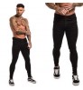 Supplier of international brands---Custom Made tapered stacked jeans men slim fit pants tapered men jeans trouser