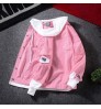 Custom Jacket Men's Self-cultivation Street Windbreaker Lapel Hoodie Autumn Wash Coat Hole Beggar Outfit Hip-hop Bomber Jacket