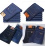 2022 Wholesale New Arrival Straight men clothing Spandex Jeans pants supplier women with High Elasticity Casual for women's men's jeans Plain Dyed Clothes