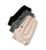 custom high quality 100% summer sports mesh logo drawstring short solid color casual workout wear shorts