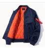 High Quality Bulk Plus Size Custom Logo Winter Zip Up Casual Men's Jackets