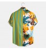 2022 New Fashion High Quality Casual Sublimation Men Clothing Hawaiian Custom Printing Men's Shirts