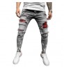 The Black Friday Sale Washed Mens Jeans Denim Slim Ripped Pants Men Black Friday Casual Leisure Men'S Jeans With Hole