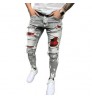 The Black Friday Sale Washed Mens Jeans Denim Slim Ripped Pants Men Black Friday Casual Leisure Men'S Jeans With Hole