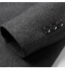 Casual wool coat men's coat windbreaker men's autumn and winter Slim warm fashion high quality new products