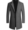 Casual wool coat men's coat windbreaker men's autumn and winter Slim warm fashion high quality new products