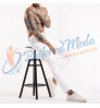 Stylish Denim Jeans Men Street Wear White Fitting Washed Slim Fit Stretch Pent Men Straight Jeans Designer Men's Jeans Pants