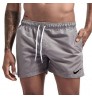 Custom Logo Men's Summer Quick Dry Beach Wear Swimming Shorts Swim Trunks for Men mens white shorts