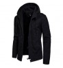 TOPKO High Quality Factory Wholesale OEM ODM Men's Casual Sports Hooded Jacket Winter Windproof Bomber Outdoor Clothing