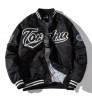 Gelan Hip Hop Baseball Jackets Streetwear pilot Jacket Men's Outerwear Casual letter Embroidery Custom Bomber Jackets and Coats