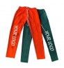 Custom Logo Men's Stacked Sweat Trousers High Street Hip Hop 3D Puff Print Jogger Track Pants