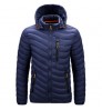 2022 Saco casual custom winter for fuzzy puffer parka vintage warm windproof outwear padding softshell hooded for men's jackets