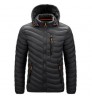 2022 Saco casual custom winter for fuzzy puffer parka vintage warm windproof outwear padding softshell hooded for men's jackets