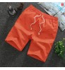 M0012 Men's Loose Cropped Shorts Casual Loose Knit Straight Casual Pants Cotton Short Pants Trousers shorts pants