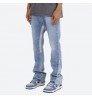Gama Sports custom men's clothing fashion vintage flare jeans men jeans pants in blue
