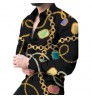 Factory Supplier fashion shirts button up shirt custom print man flower shirt