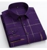 2021 Fashion Business Plus Size Shirts Male Custom Polyester Shirts Long Sleeve Male Men Dress Shirts For Boy