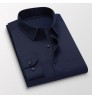 New Fashion Autumn Long Sleeve Plus Size Men's Shirts Business Clothes Shirts For Men