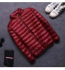 Fashionable Casual men's plus-size coat lightweight cotton-padded jackets zipper winter clothing for men warm coat