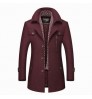 Whole Men's Dust Coat men overcoat winter men's trench coat long trench coats