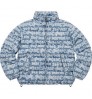 DiZNEW Designer Puff Padded Coat Oem Logo Oversized Jacquard Men's Down Bubble Winter Custom Puffer Jacket
