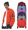 Wholesale Custom Winter Windbreaker Wholesale Men Plus Size Men's Jackets Plain Nylon Satin Bomber Men's Jackets