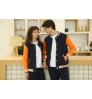 Lidong custom printing logo 300 Grams black unisex wholesale sports jacket mens Varsity Jacket