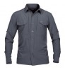 S.archon Tactical Army Men's Shirts Outdoor Casual Long Sleeve Button Up Thin Breathable Hunting Loose Work Multiple Pockets