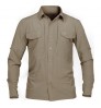 S.archon Tactical Army Men's Shirts Outdoor Casual Long Sleeve Button Up Thin Breathable Hunting Loose Work Multiple Pockets