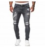 Factory Directly Wholesale Designers Pantalones Blue Jeans Mens Ripped Skinny Stretch Denim Pants Slim Men's Jeans