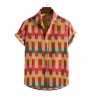 Fast Delivery 2022 Summer Resort Spring Summer Shirts Men's Printed Beach Shirt Hawaiian Short Sleeve Mens Hawaiian Shirt