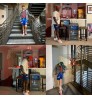 Double Layer Sublimation Plain 100% Polyester Street Wear Sets 5 Inch Inseam Gym Blank Basketball Custom Mesh Men'S Shorts