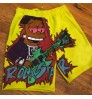 Active Athletic Cartoon Sublimated Pants Elastic Waist Shorts men's shorts