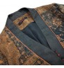 Coats Women Fashion Style Winter Print Long Formal Silk Coats For Ladies Women