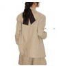 2021 Fashion Office Wear Double Breasted Blazer Vintage Long Sleeve Pockets Female Outerwear Chic Tops Women's Coats