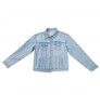 Women Jacket Jackets Hot Sale 100% Cotton Khaki Washed Women Jeans Jacket