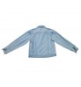 Women Jacket Jackets Hot Sale 100% Cotton Khaki Washed Women Jeans Jacket