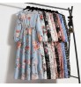 Spring Women Maxi Dresses Casual Full Sleeve Floral Printed O-neck Woman Bohe Beach Party Long Dress Mujer Vestidos Dropshipping