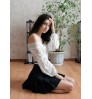 Women Skirt Skirts Women Fashion Summer High Waist Pleated Wind Cosplay Skirt Kawaii Female Mini Skirts Short Pure ColorSlim Pleated Skirt