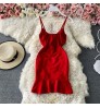 woman dresses new arrivals 2022 v-neck casual elegant evening dress sleeveless ladies party bandage women summer dresses