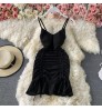 woman dresses new arrivals 2022 v-neck casual elegant evening dress sleeveless ladies party bandage women summer dresses