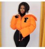 Q22TP392 Wholesale Fashion American women's clothing Fall Winter jacket casual letter embroidery quilted jacket women's coats
