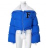 Q22TP392 Wholesale Fashion American women's clothing Fall Winter jacket casual letter embroidery quilted jacket women's coats