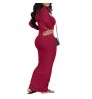 2022 Autumn Women's Maxi Rib Ladies Dress Bodycon Sexy Long Sleeve Hooded Casual Slim Dresses For women