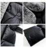 2022 fake fur collar long plus size women's jacket and puffer winter coat for women
