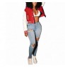 D7515 New arrival women varsity jackets customized logo baseball jacket solid patchwork varsity jackets women